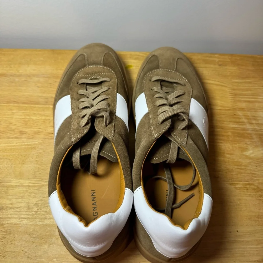 Magnanni Primera Men's‎ Sneaker Brown Lace Up Size 11.